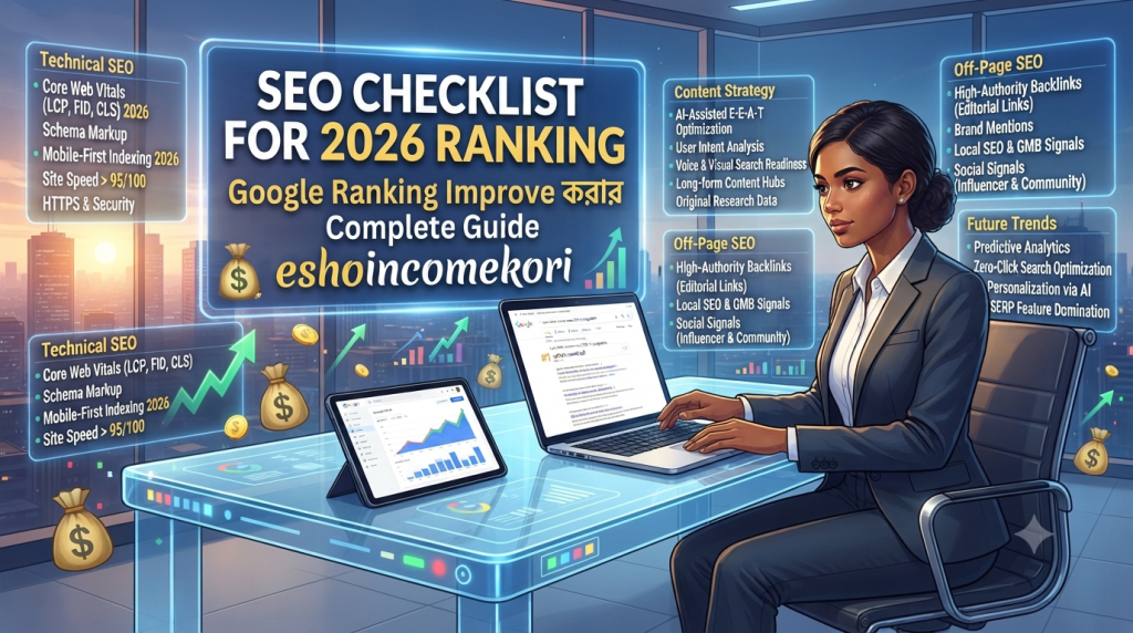 SEO Checklist for 2026 Ranking: Google Ranking Improve করার Complete Guide