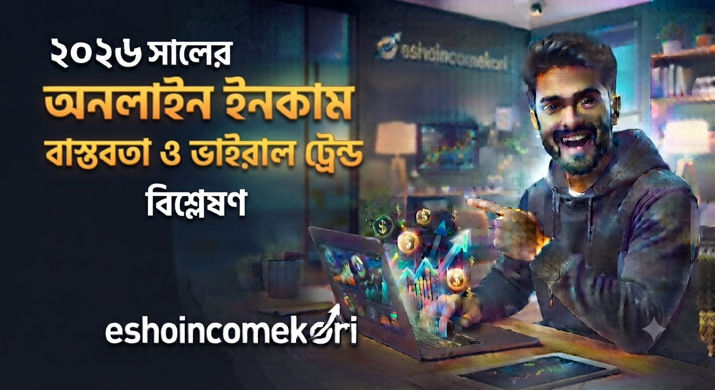 Internet income secrets revealed ২০২৬ সালের অনলাইন ইনকাম বাস্তবতা ও ভাইরাল ট্রেন্ড বিশ্লেষণ