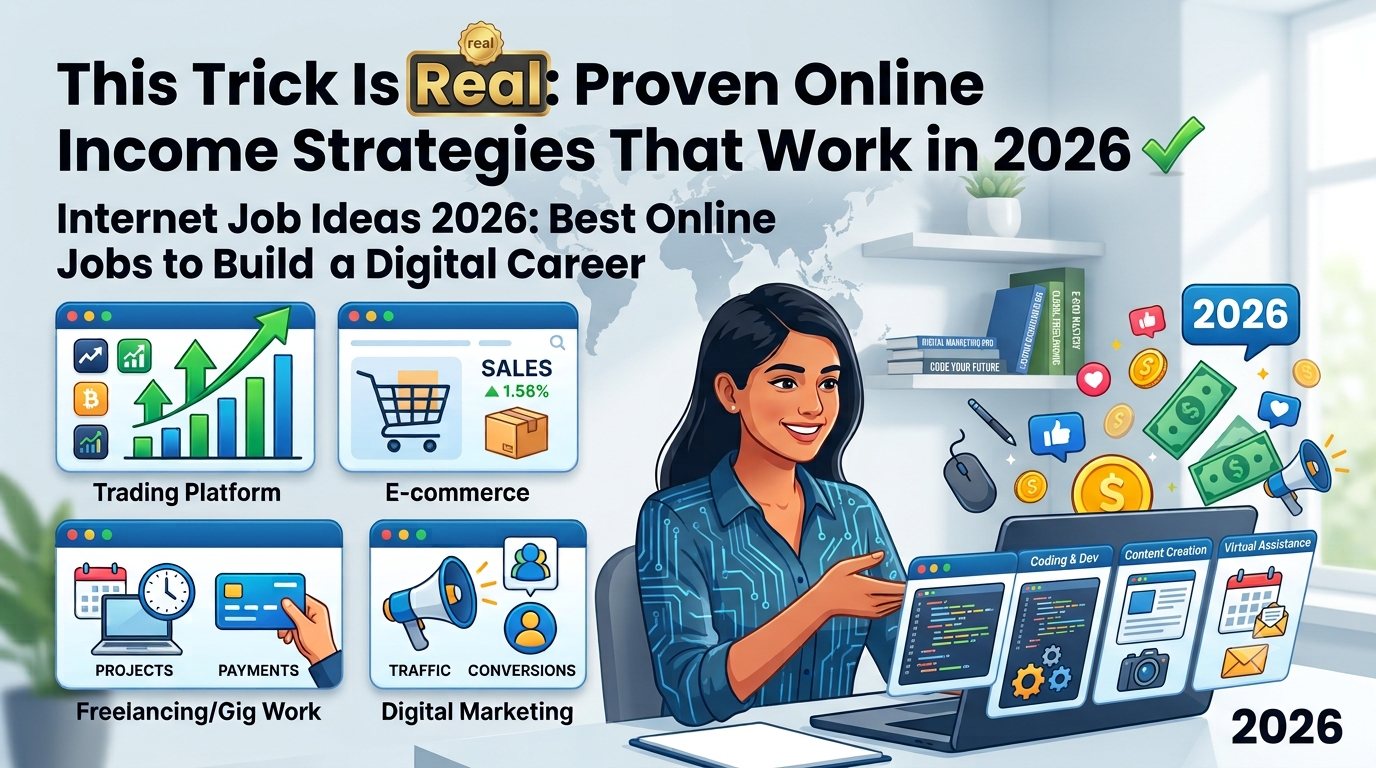 This Trick Is Real: Proven Online Income Strategies That Work in 2026