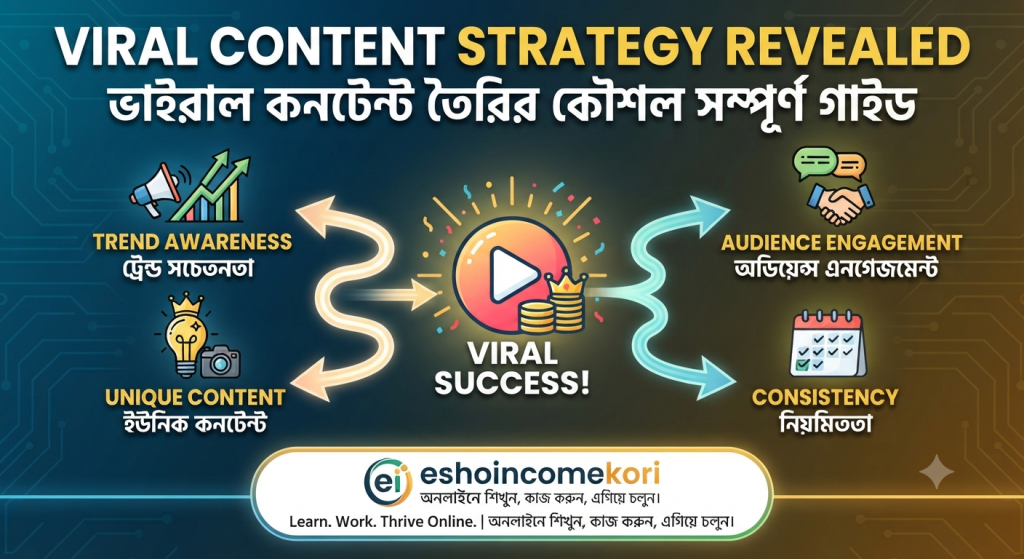 Viral Content Strategy Revealed | ভাইরাল কনটেন্ট তৈরির কৌশল সম্পূর্ণ গাইড