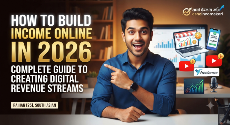 How to Build Income Online in 2026: Complete Guide to Creating Digital Revenue Streams