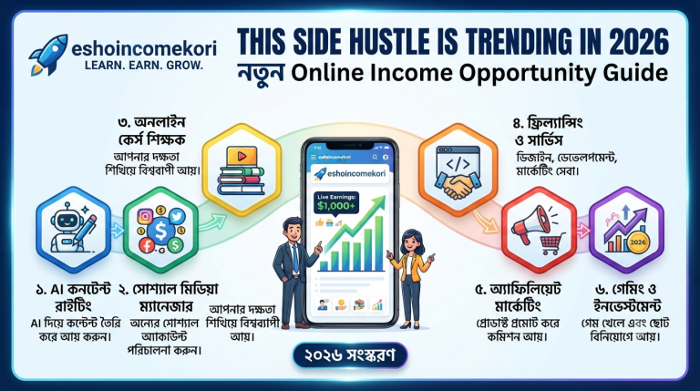 This Side Hustle Is Trending in 2026: নতুন Online Income Opportunity Guide