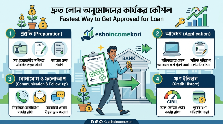 Fastest Way to Get Approved for Loan: দ্রুত লোন অনুমোদনের কার্যকর কৌশল