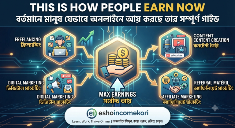 This Is How People Earn Now | বর্তমানে মানুষ যেভাবে অনলাইনে আয় করছে তার সম্পূর্ণ গাইড