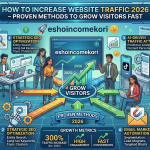 How to Increase Website Traffic 2026 – Proven Methods to Grow Visitors Fast