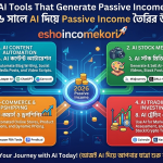 AI Tools That Generate Passive Income: ২০২৬ সালে AI দিয়ে Passive Income তৈরির উপায়
