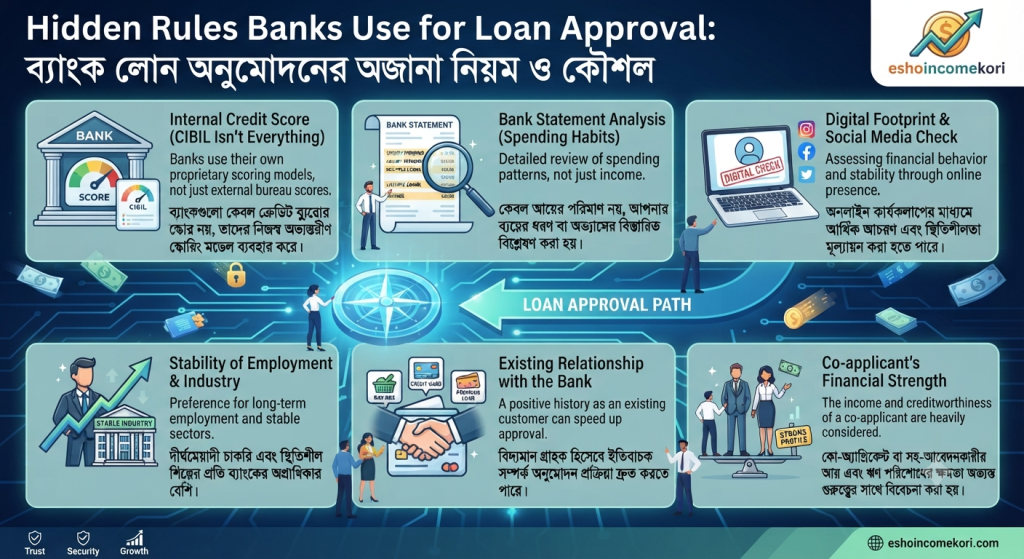 Hidden Rules Banks Use for Loan Approval: ব্যাংক লোন অনুমোদনের অজানা নিয়ম ও কৌশল