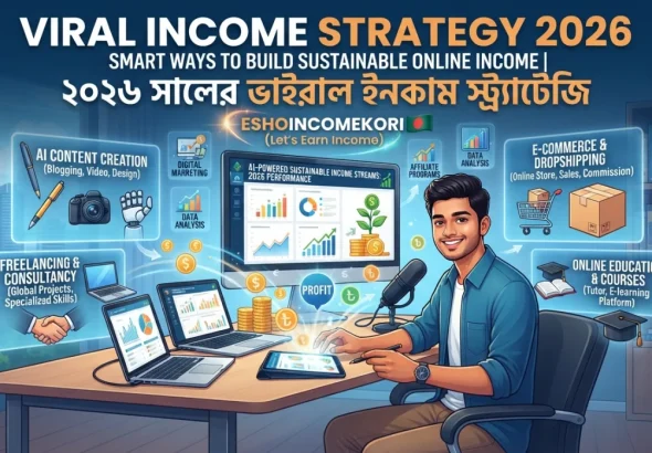 Viral Income Strategy 2026: Smart Ways to Build Sustainable Online Income | ২০২৬ সালের ভাইরাল ইনকাম স্ট্র্যাটেজি