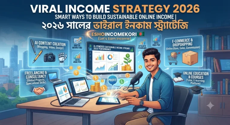 Viral Income Strategy 2026: Smart Ways to Build Sustainable Online Income | ২০২৬ সালের ভাইরাল ইনকাম স্ট্র্যাটেজি