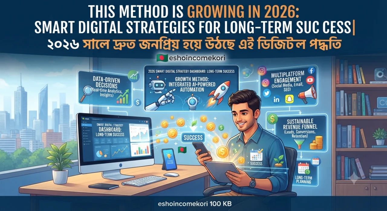 This Method Is Growing in 2026: Smart Digital Strategies for Long-Term Success | ২০২৬ সালে দ্রুত জনপ্রিয় হয়ে উঠছে এই ডিজিটাল পদ্ধতি