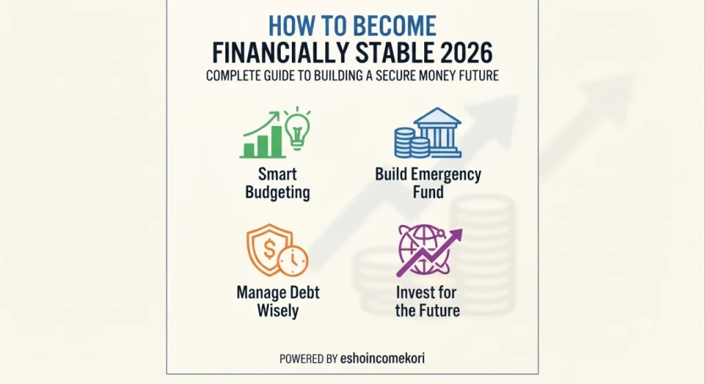 How to Become Financially Stable 2026: Complete Guide to Building a Secure Money Future