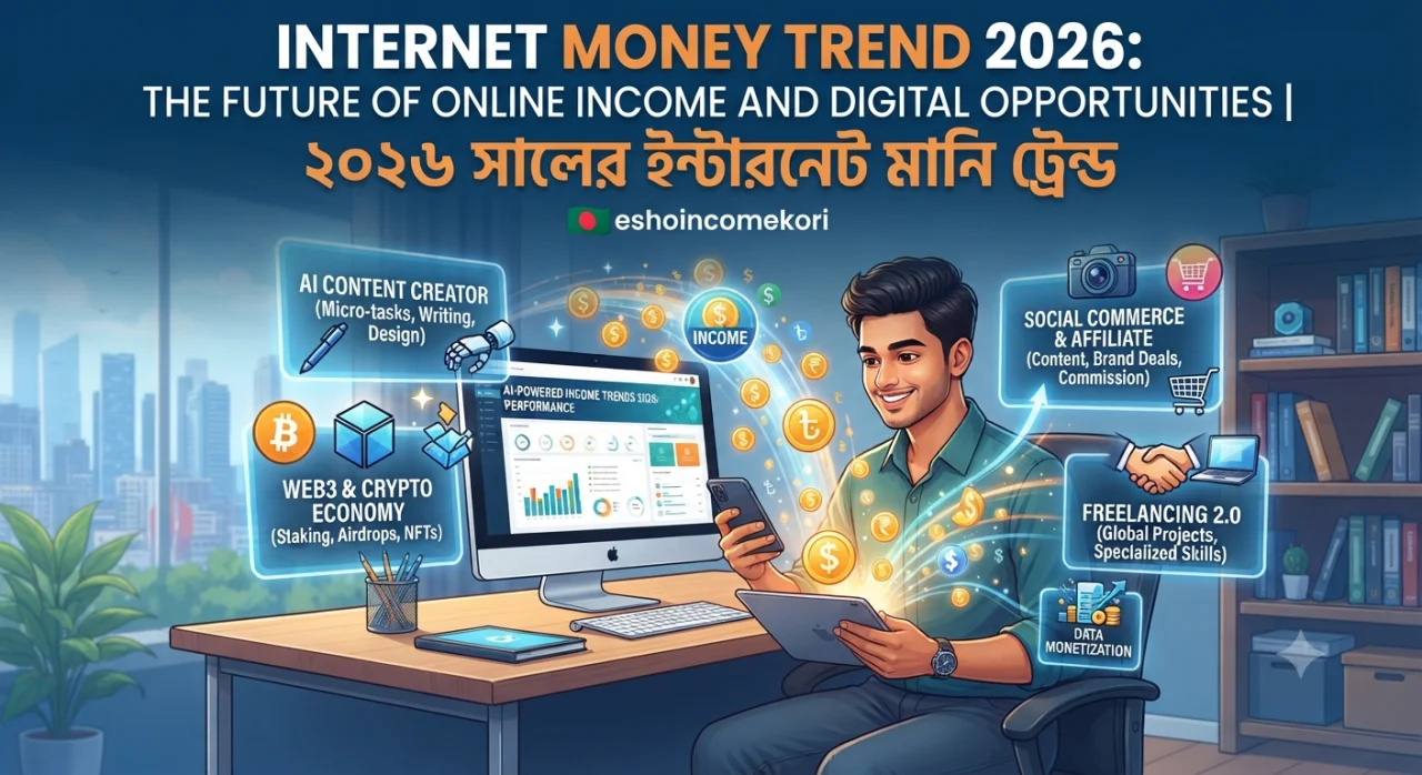 Internet Money Trend 2026: The Future of Online Income and Digital Opportunities | ২০২৬ সালের ইন্টারনেট মানি ট্রেন্ড
