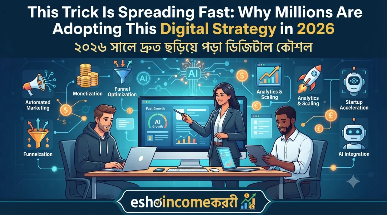 This Trick Is Spreading Fast: Why Millions Are Adopting This Digital Strategy in 2026 | ২০২৬ সালে দ্রুত ছড়িয়ে পড়া ডিজিটাল কৌশল