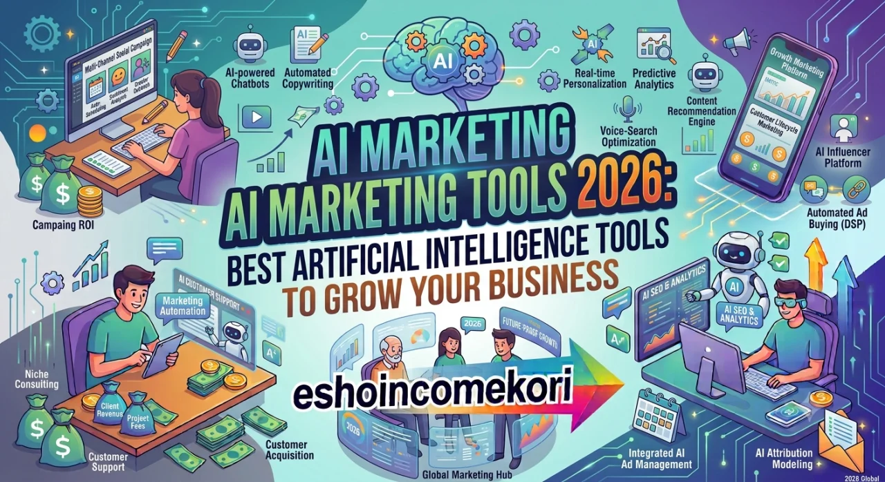 AI Marketing Tools 2026: Best Artificial Intelligence Tools to Grow Your Business