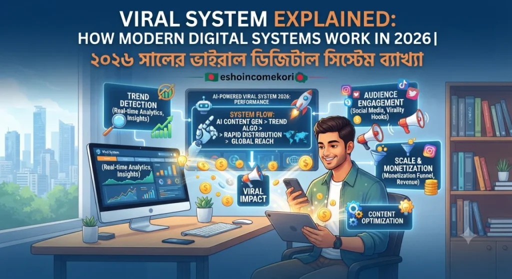 Viral System Explained: How Modern Digital Systems Work in 2026 | ২০২৬ সালের ভাইরাল ডিজিটাল সিস্টেম ব্যাখ্যা