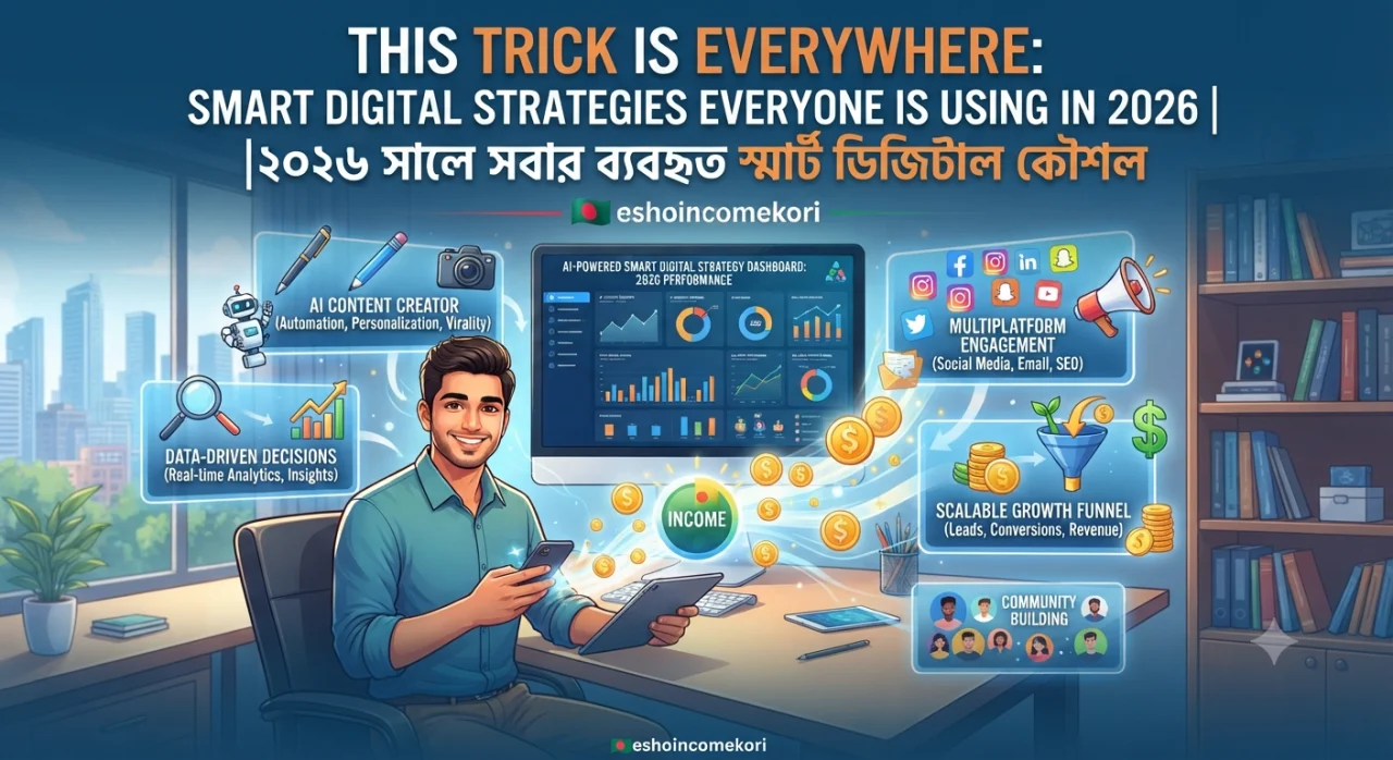 This Trick Is Everywhere: Smart Digital Strategies Everyone Is Using in 2026 | ২০২৬ সালে সবার ব্যবহৃত স্মার্ট ডিজিটাল কৌশল