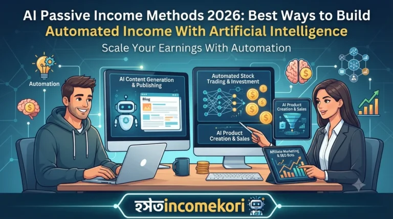 AI Passive Income Methods 2026: Best Ways to Build Automated Income With Artificial Intelligence