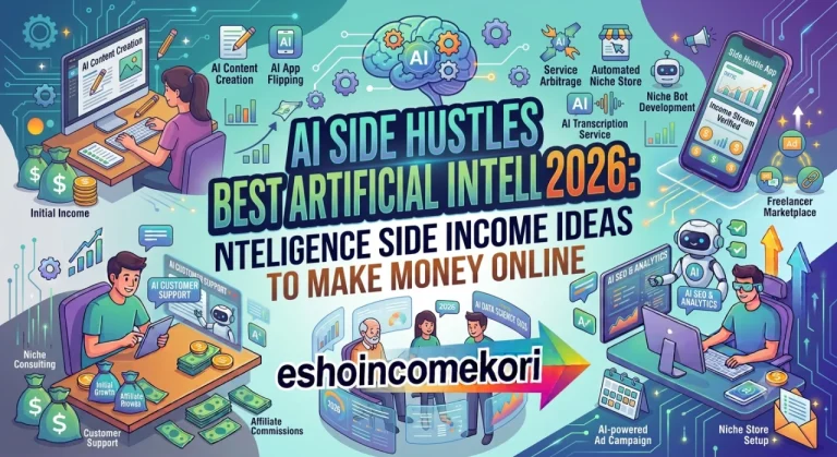 AI Side Hustles 2026: Best Artificial Intelligence Side Income Ideas to Make Money Online