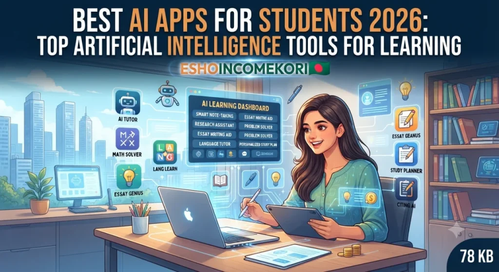 Best AI Apps for Students 2026: Top Artificial Intelligence Tools for Learning