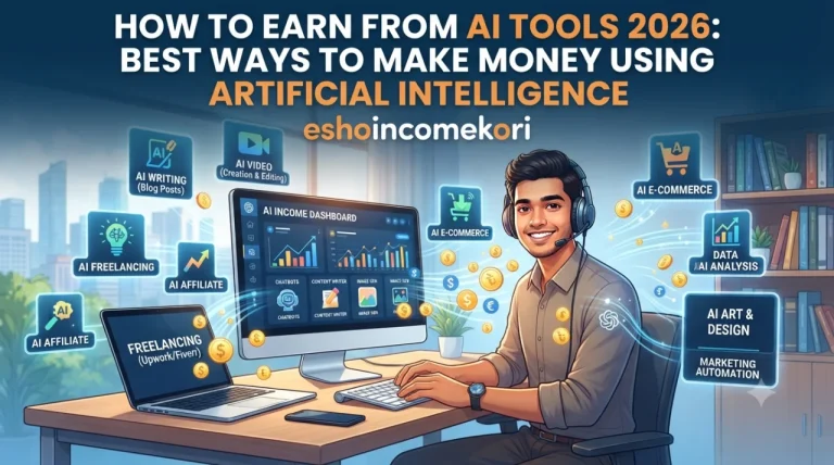 How to Earn From AI Tools 2026: Best Ways to Make Money Using Artificial Intelligence