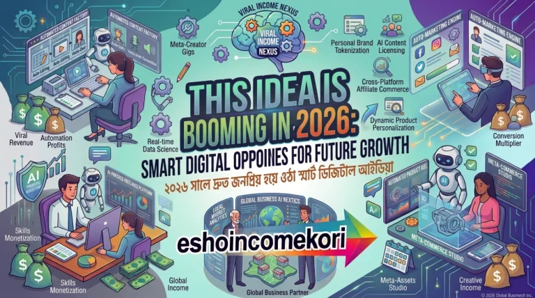 This Idea Is Booming in 2026: Smart Digital Opportunities for Future Growth | ২০২৬ সালে দ্রুত জনপ্রিয় হয়ে ওঠা স্মার্ট ডিজিটাল আইডিয়া