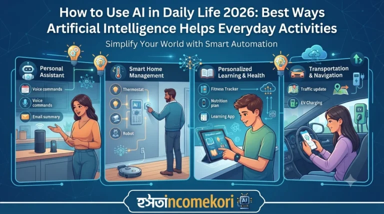 How to Use AI in Daily Life 2026: Best Ways Artificial Intelligence Helps Everyday Activities