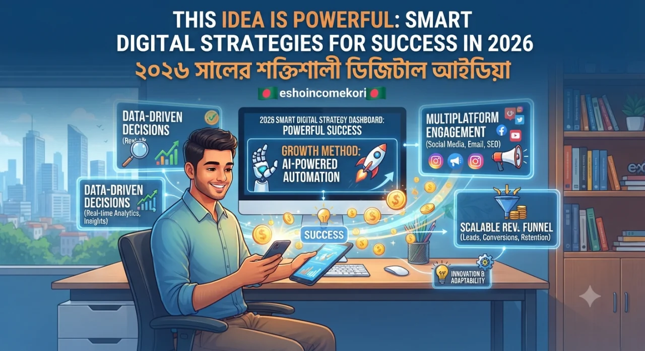 This Idea Is Powerful: Smart Digital Strategies for Success in 2026 | ২০২৬ সালের শক্তিশালী ডিজিটাল আইডিয়া