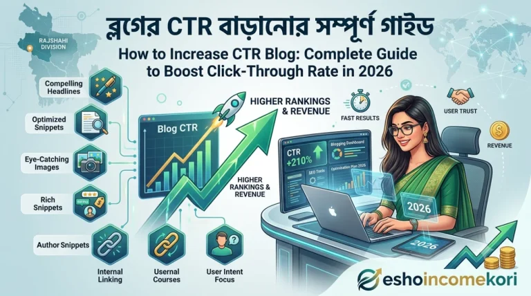 How to Increase CTR Blog: Complete Guide to Boost Click-Through Rate in 2026 | ব্লগের CTR বাড়ানোর সম্পূর্ণ গাইড
