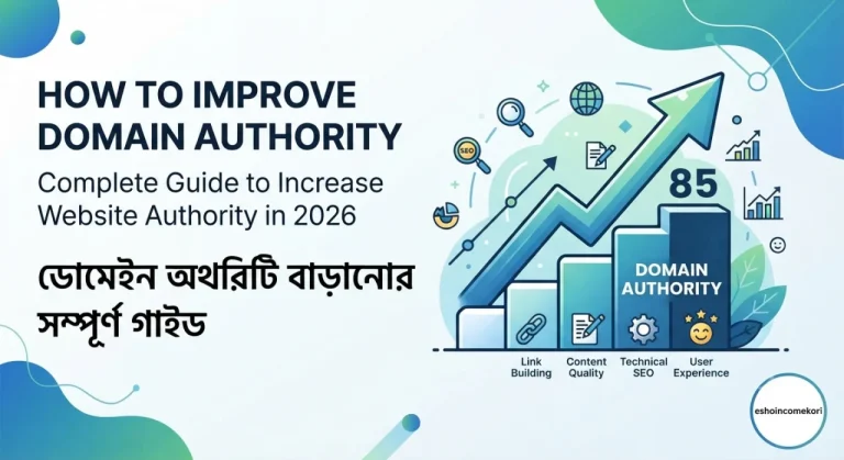 How to Improve Domain Authority: Complete Guide to Increase Website Authority in 2026 | ডোমেইন অথরিটি বাড়ানোর সম্পূর্ণ গাইড