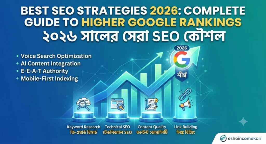 Best SEO Strategies 2026: Complete Guide to Higher Google Rankings | ২০২৬ সালের সেরা SEO কৌশল