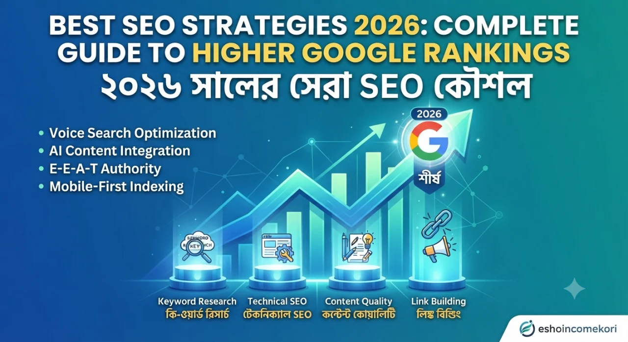Best SEO Strategies 2026: Complete Guide to Higher Google Rankings | ২০২৬ সালের সেরা SEO কৌশল