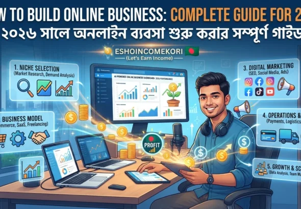 How to Build Online Business: ২০২৬ সালে অনলাইন ব্যবসা শুরু করার সম্পূর্ণ গাইড