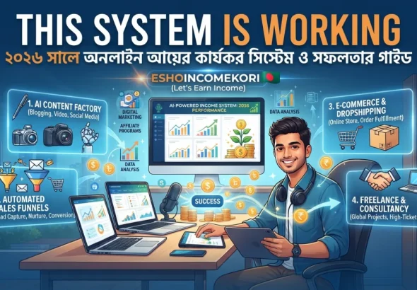 This System Is Working: ২০২৬ সালে অনলাইন আয়ের কার্যকর সিস্টেম ও সফলতার গাইড
