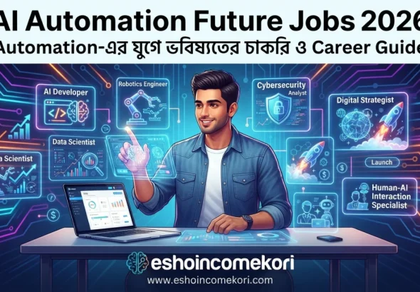 AI Automation Future Jobs 2026: Automation-এর যুগে ভবিষ্যতের চাকরি ও Career Guide