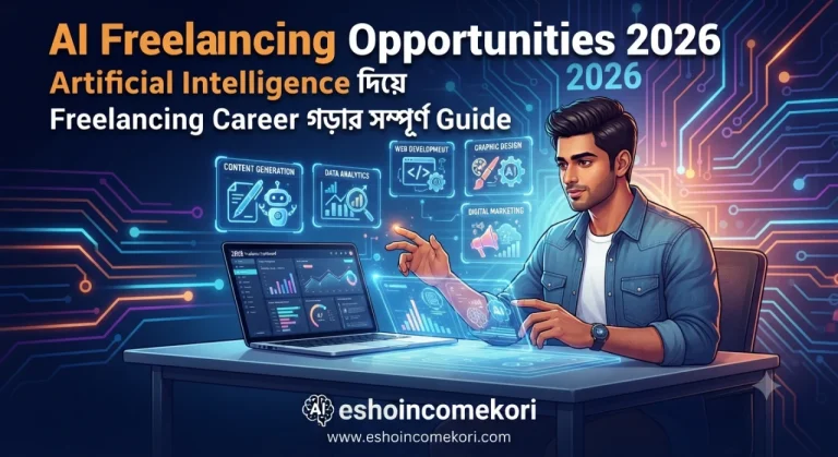 AI Freelancing Opportunities 2026: Artificial Intelligence দিয়ে Freelancing Career গড়ার সম্পূর্ণ Guide