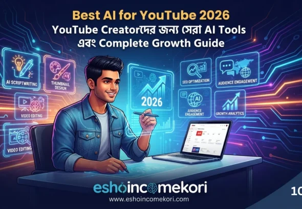 Best AI for YouTube 2026: YouTube Creatorদের জন্য সেরা AI Tools এবং Complete Growth Guide