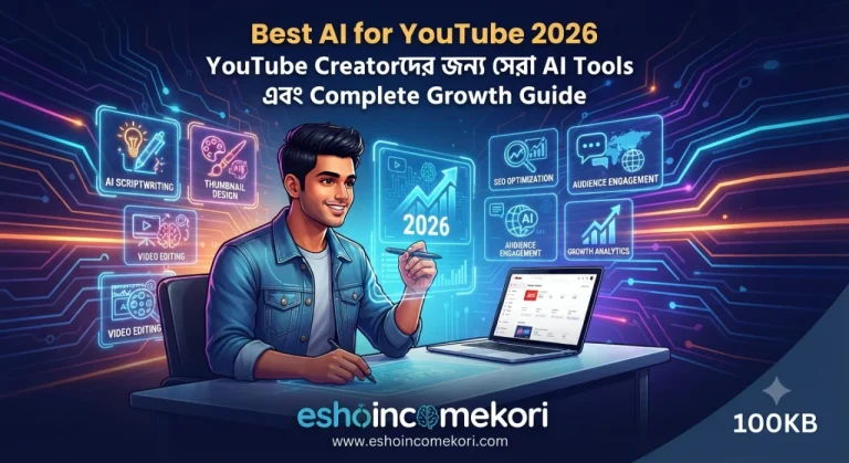 Best AI for YouTube 2026: YouTube Creatorদের জন্য সেরা AI Tools এবং Complete Growth Guide