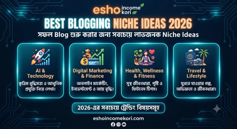 Best Blogging Niche Ideas 2026: সফল Blog শুরু করার জন্য সবচেয়ে লাভজনক Niche Ideas