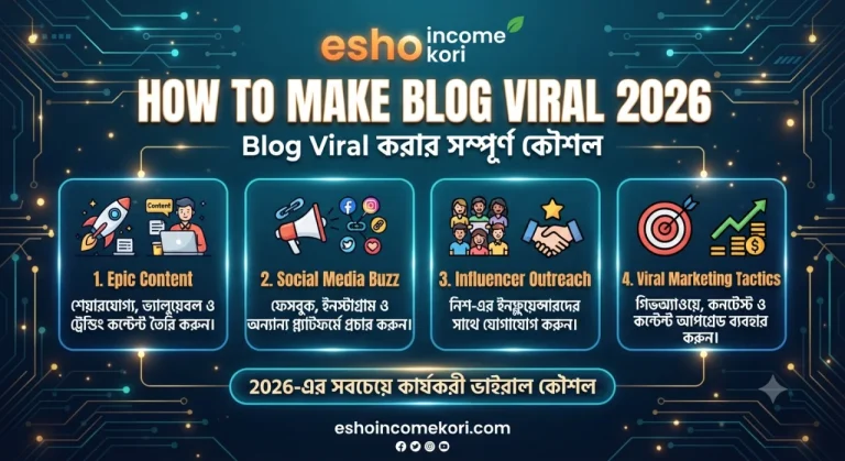 How to Make Blog Viral 2026: Blog Viral করার সম্পূর্ণ কৌশল