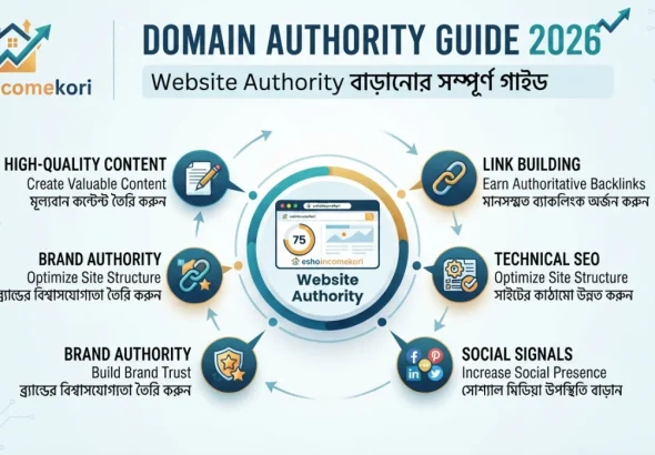 Domain Authority Guide 2026: Website Authority বাড়ানোর সম্পূর্ণ গাইড
