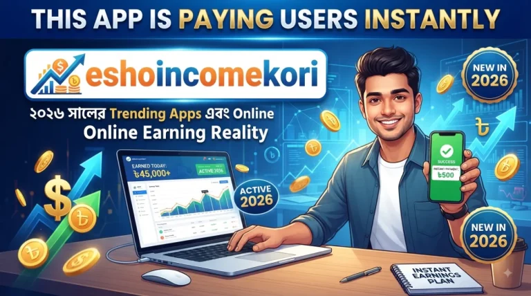 This App Is Paying Users Instantly: ২০২৬ সালের Trending Apps এবং Online Earning Reality