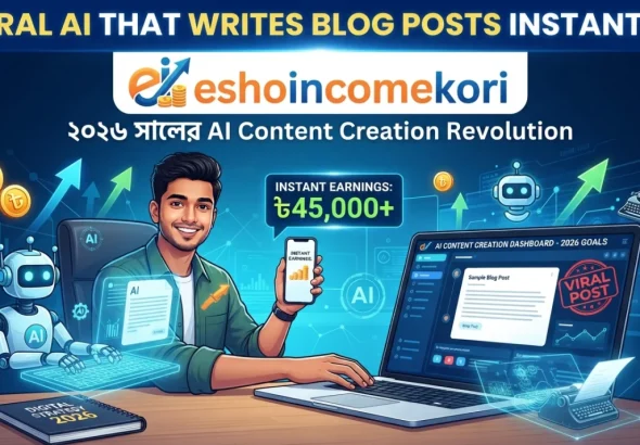 Viral AI That Writes Blog Posts Instantly: ২০২৬ সালের AI Content Creation Revolution