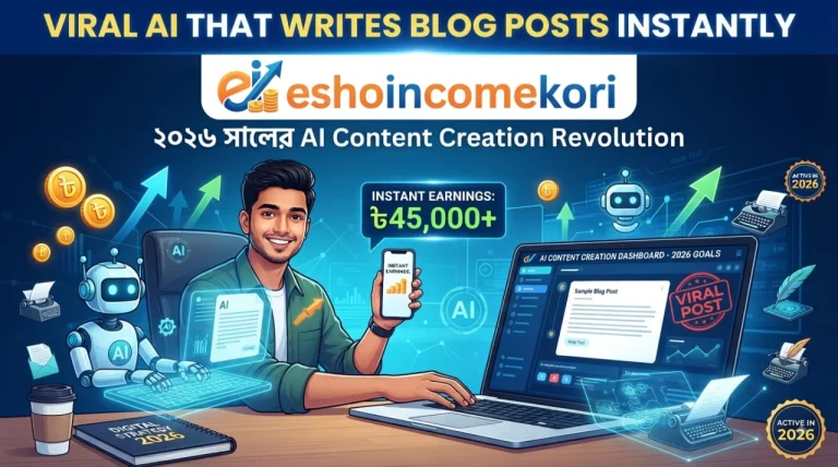 Viral AI That Writes Blog Posts Instantly: ২০২৬ সালের AI Content Creation Revolution