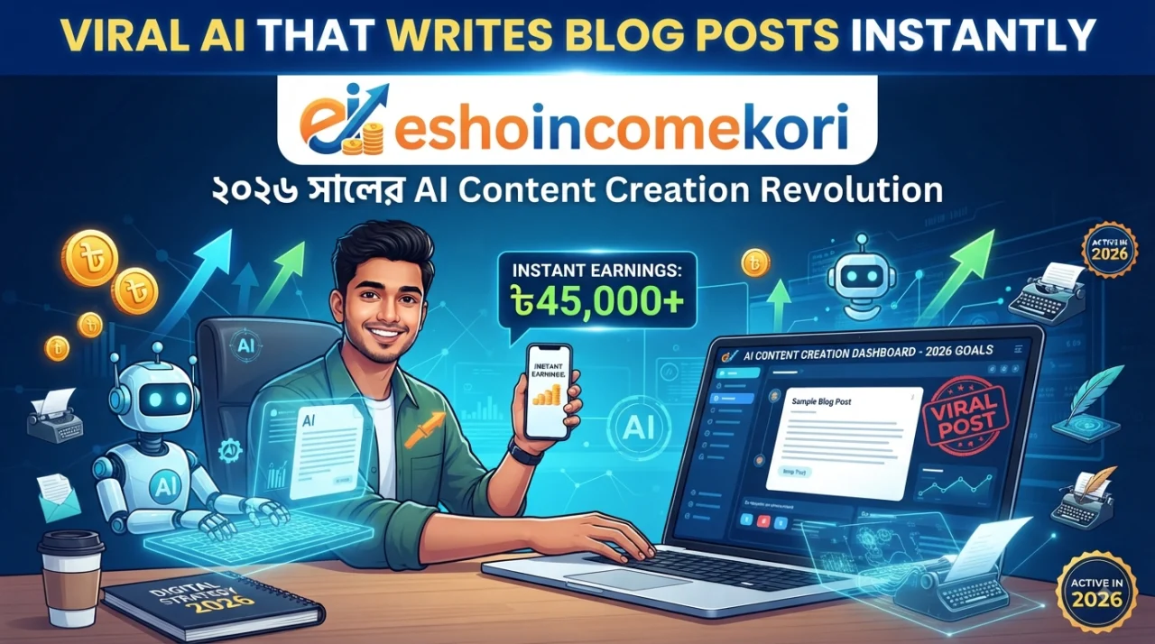 Viral AI That Writes Blog Posts Instantly: ২০২৬ সালের AI Content Creation Revolution