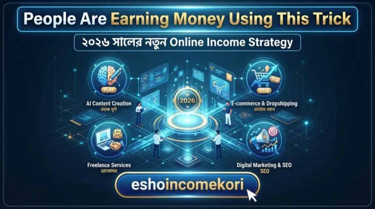 People Are Earning Money Using This Trick: ২০২৬ সালের নতুন Online Income Strategy