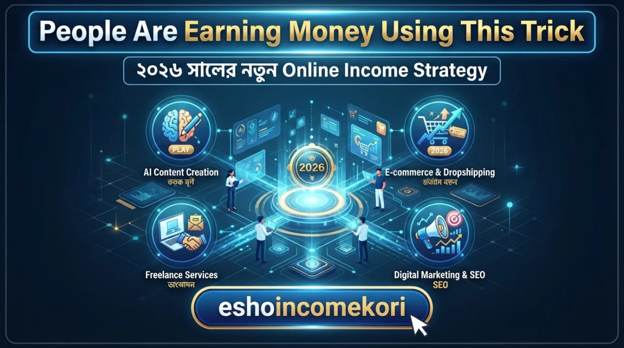 People Are Earning Money Using This Trick: ২০২৬ সালের নতুন Online Income Strategy