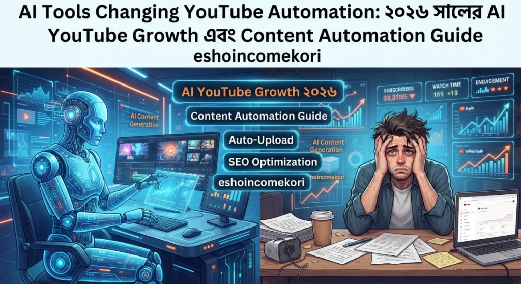 AI Tools Changing YouTube Automation: ২০২৬ সালের AI YouTube Growth এবং Content Automation Guide
