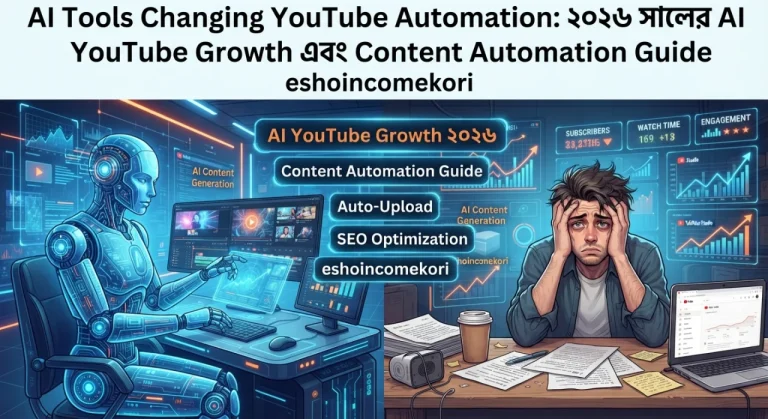 AI Tools Changing YouTube Automation: ২০২৬ সালের AI YouTube Growth এবং Content Automation Guide