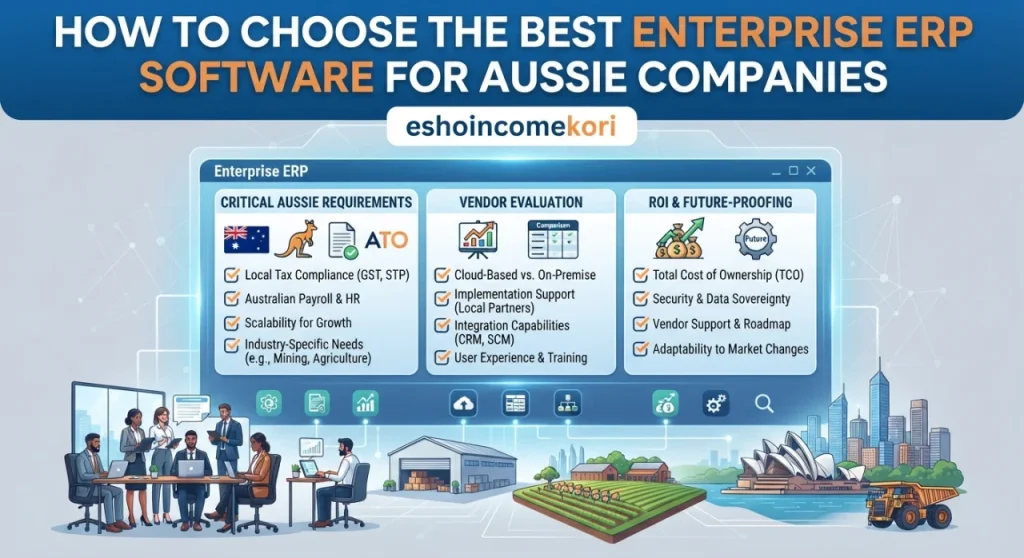  How to Choose the Best Enterprise ERP Software for Aussie Companies