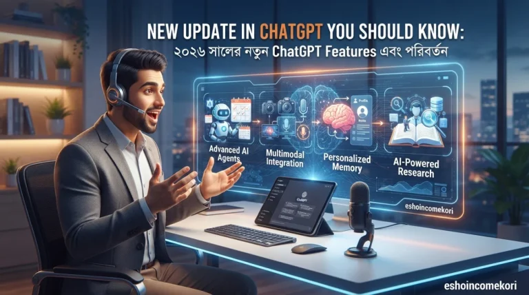 New Update in ChatGPT You Should Know: ২০২৬ সালের নতুন ChatGPT Features এবং পরিবর্তন
